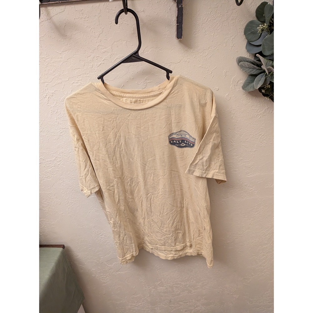 Salt Life T Shirt Beige Beach Lifestyle‎ Graphic Tee Size L